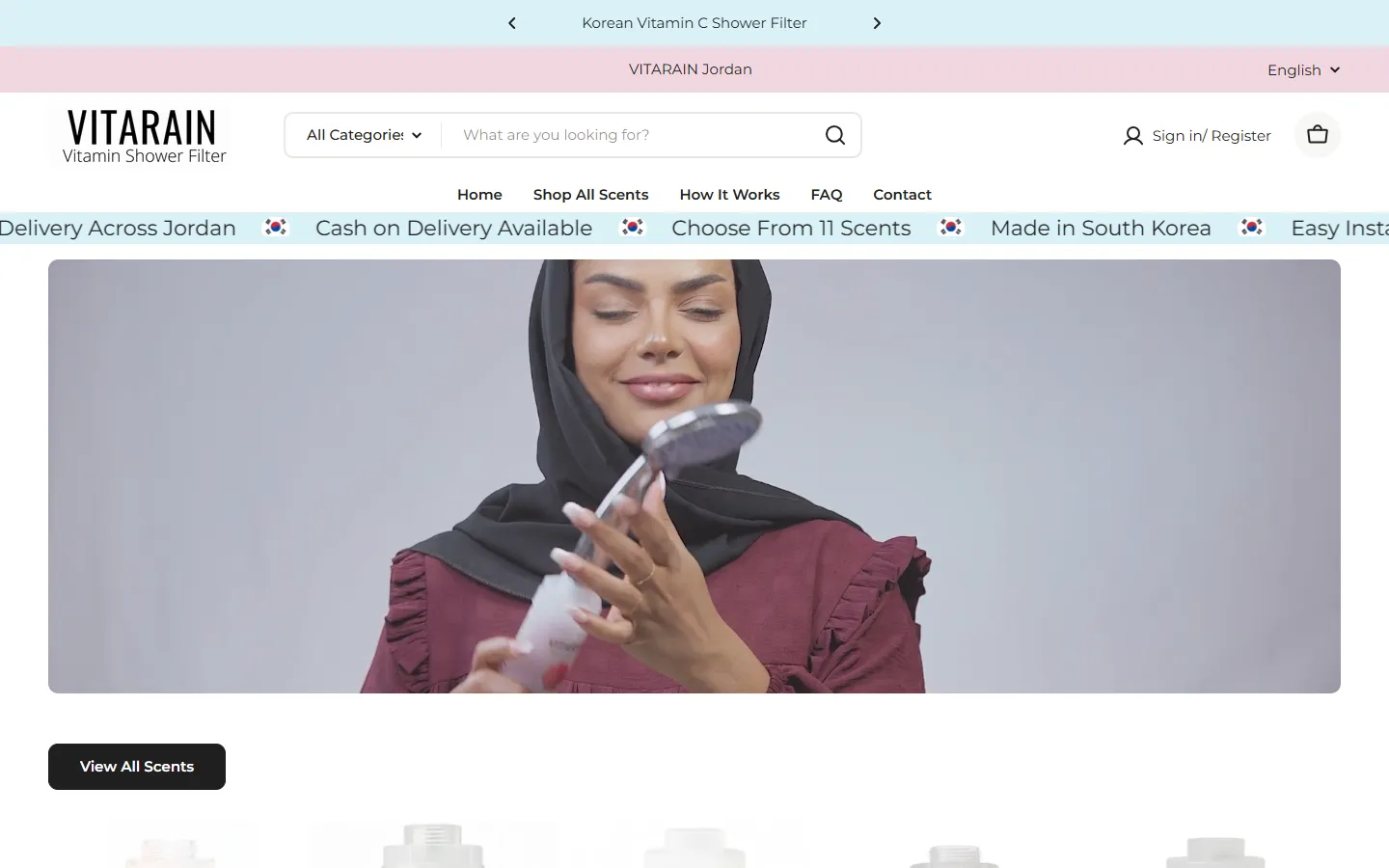 VitaRain Plataforma Shopify – Cuidado personal (producto único)