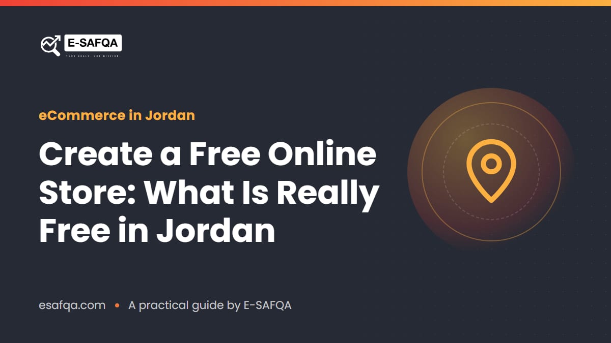 Create a Free Online Store: What Is Really Free in Jordan